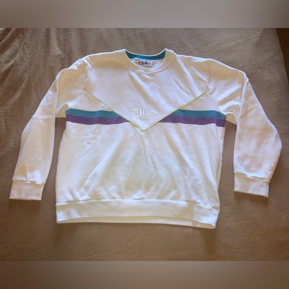 Fila Sweaters - Fila 80s / 90s Retro Crewneck Sweater